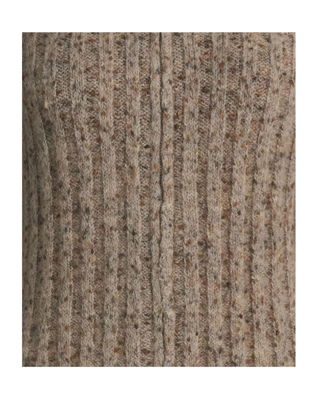 Ganni Brown Stretch Knitted Jacket