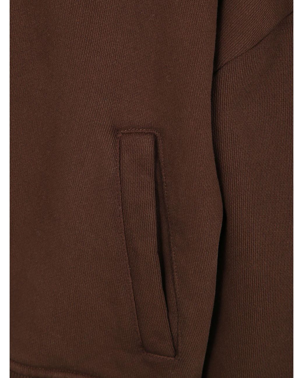 Entire studios Brown Zip-Fastening Hoodie