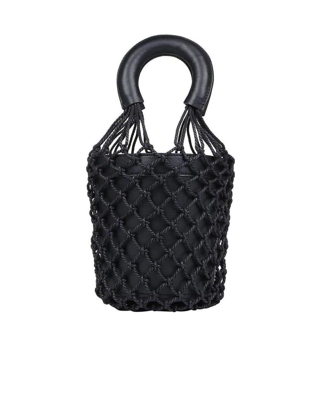 Staud Black Bonsai 20 Bucket Bag