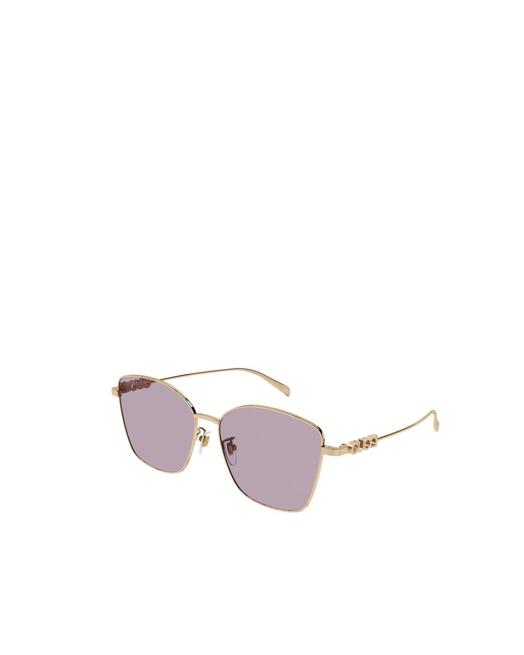 Gucci Pink Eyewear Gg1805Sa Square-Frame Sunglasses