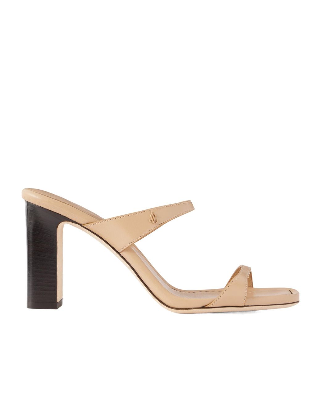 Jimmy Choo Metallic Leather Mules
