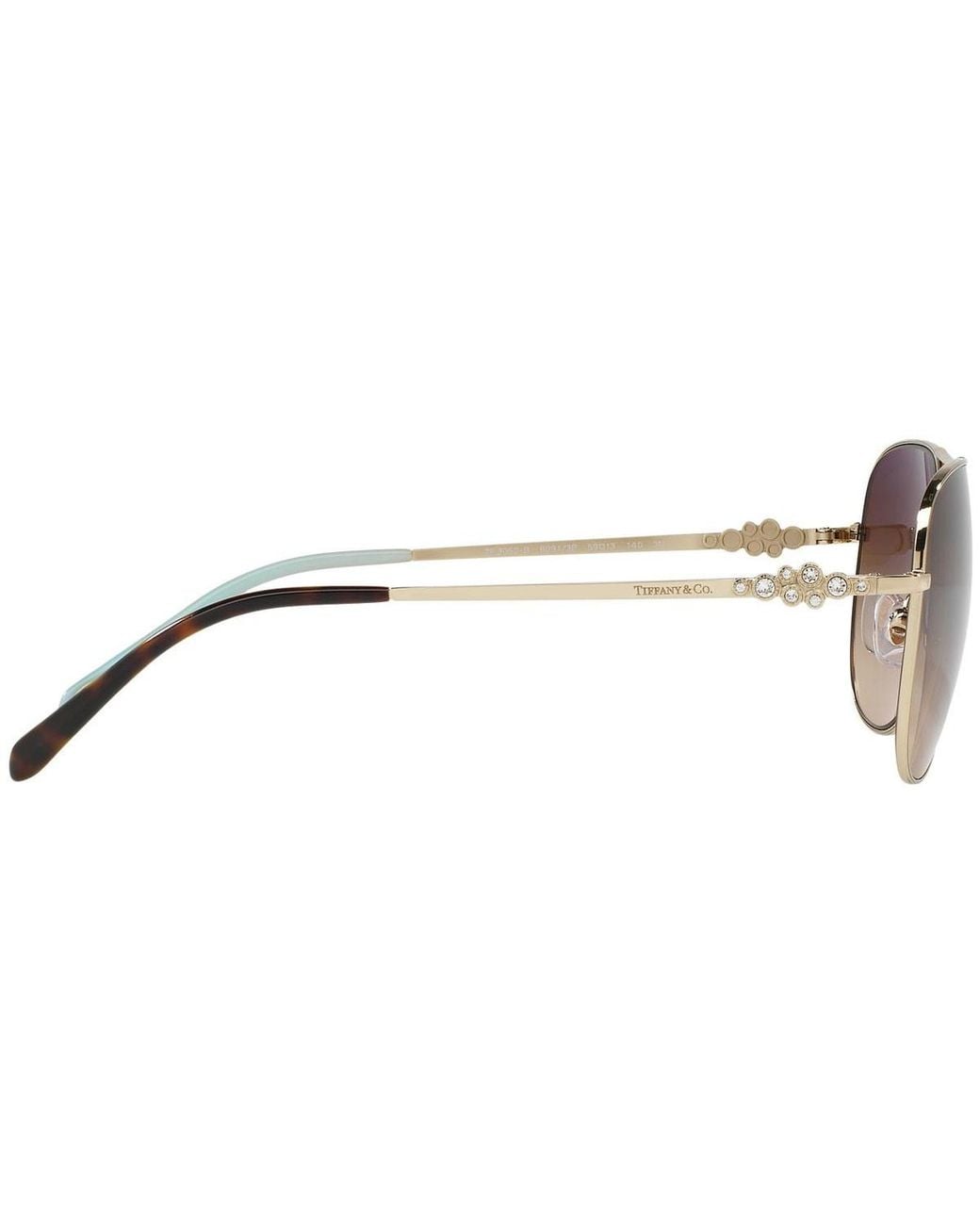 Tiffany & Co Brown Logo Sunglasses