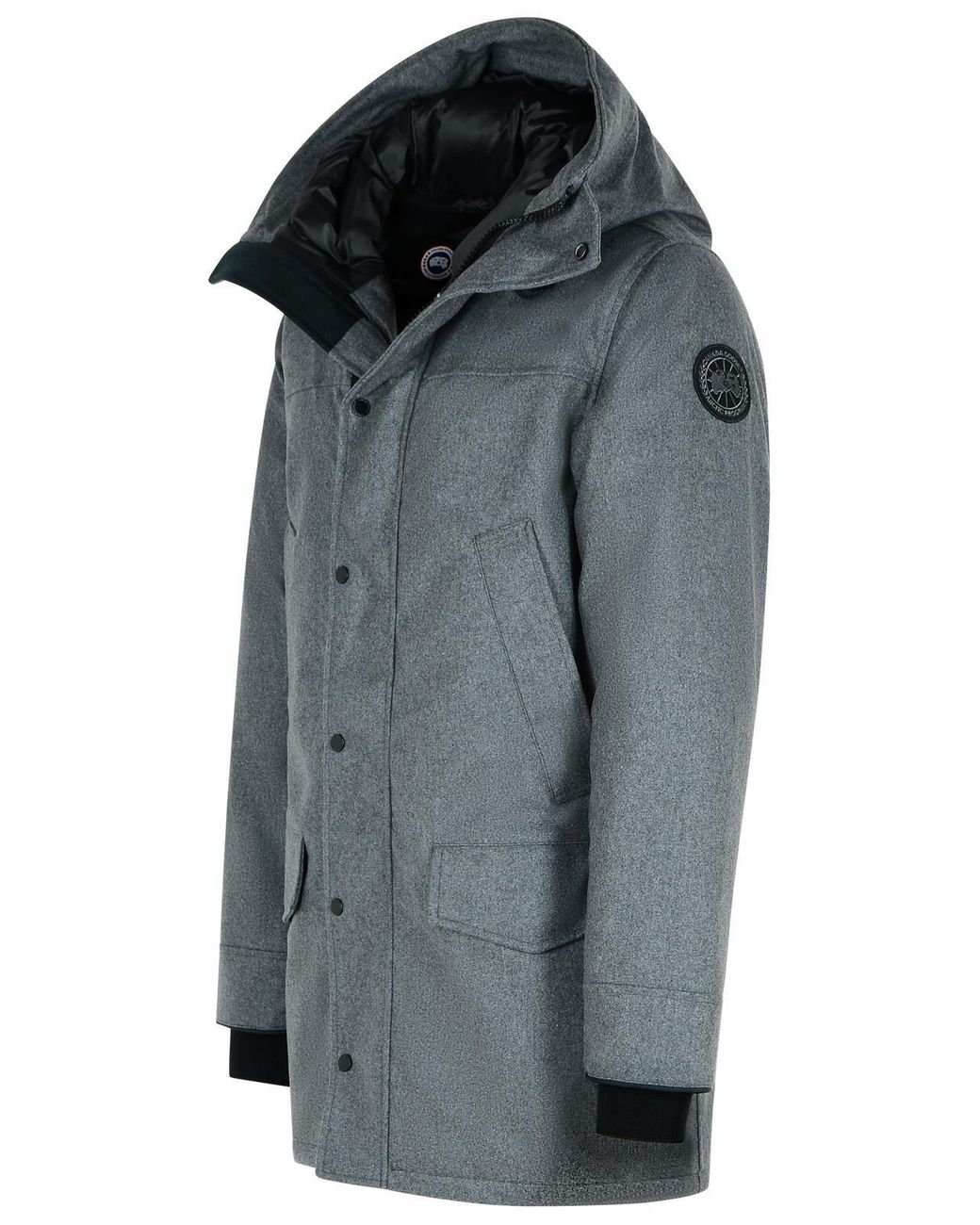 Canada Goose Gray Langford Hooded Parka for men