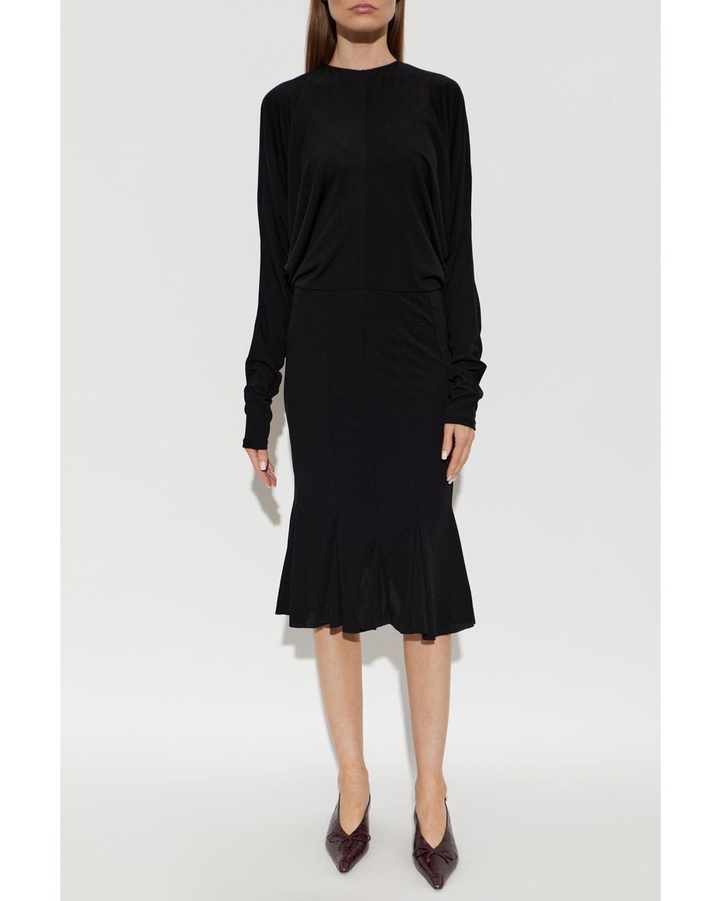 Jacquemus Black Losange Long Dress