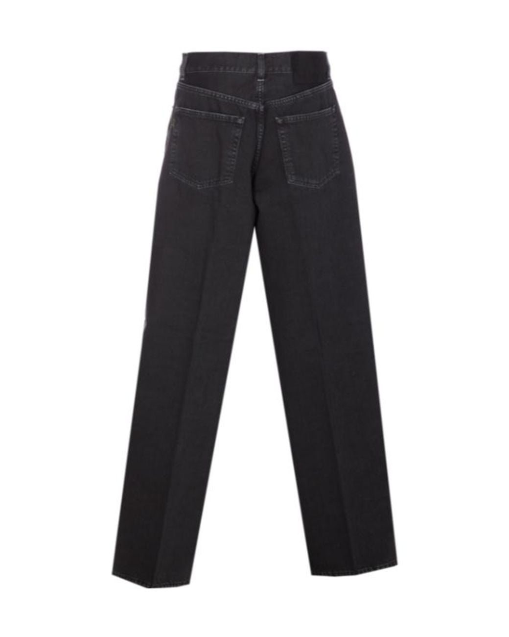 Haikure Black Bethany Wide-Leg Jeans