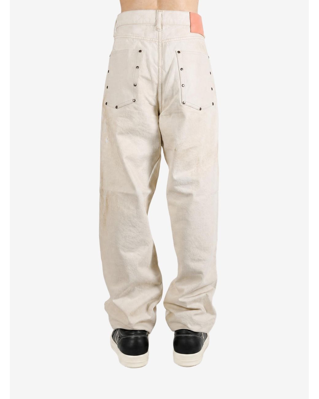 Acne Natural Multi-Pocket Jeans for men
