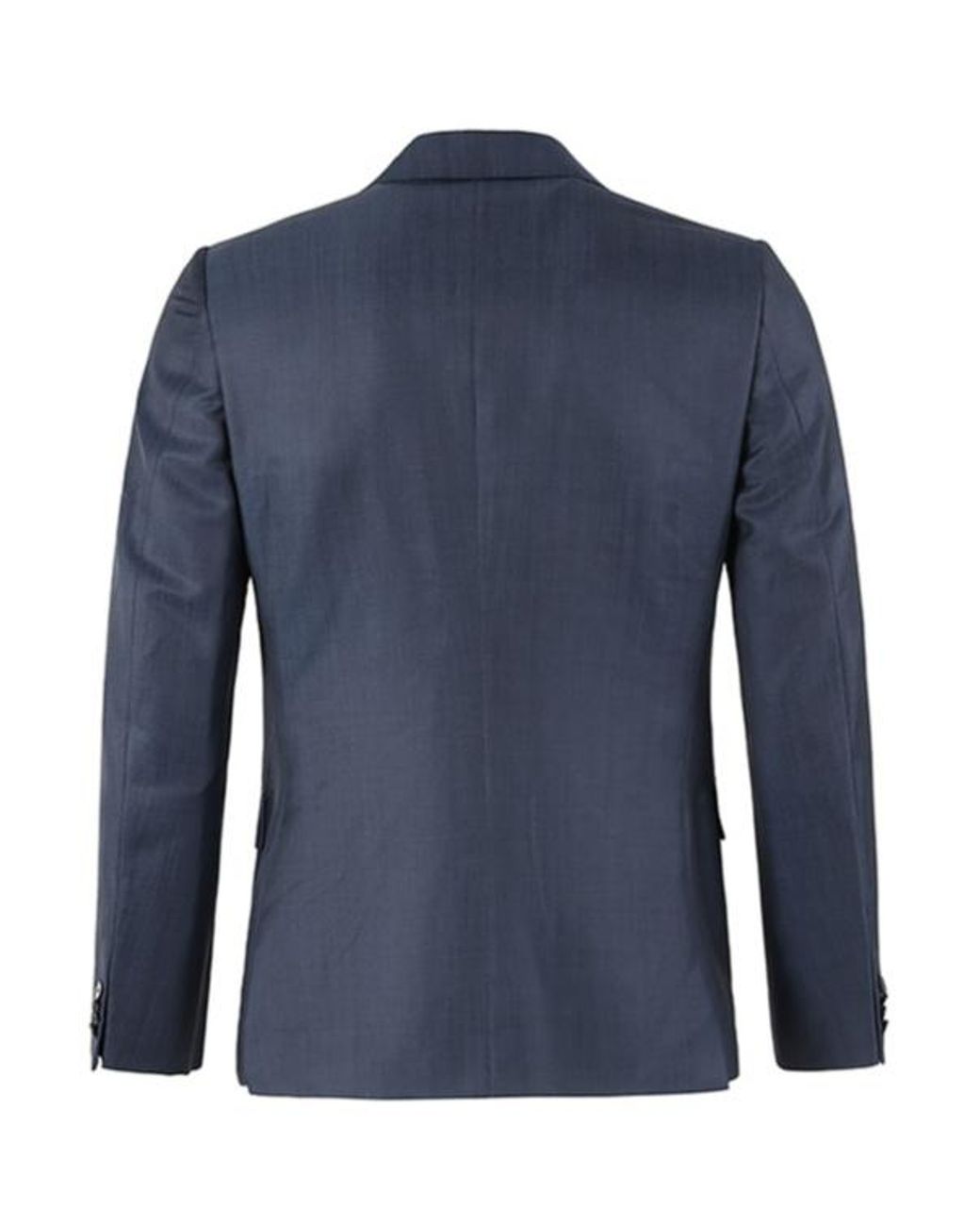 Zegna Blue Single-Breasted Two-Piece Suit for men