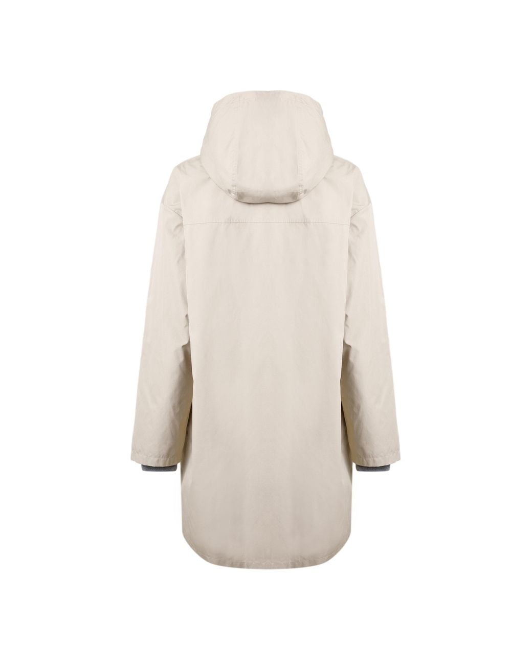Miu Miu Natural Midlength Hooded Parka Coat