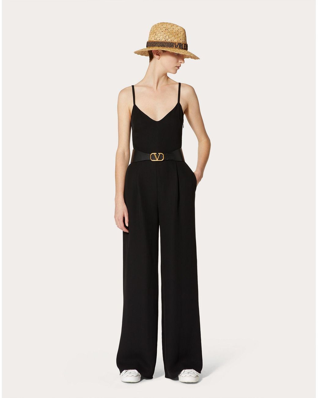 Valentino Black Kaidi Fashion Jumpsuits