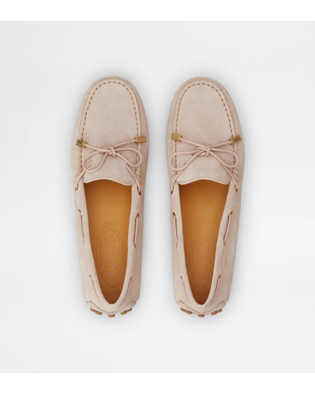 Tod's Natural Gommino Loafers