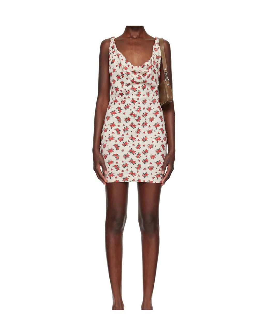 Vivienne Westwood Red Anna Floral Mini Dress