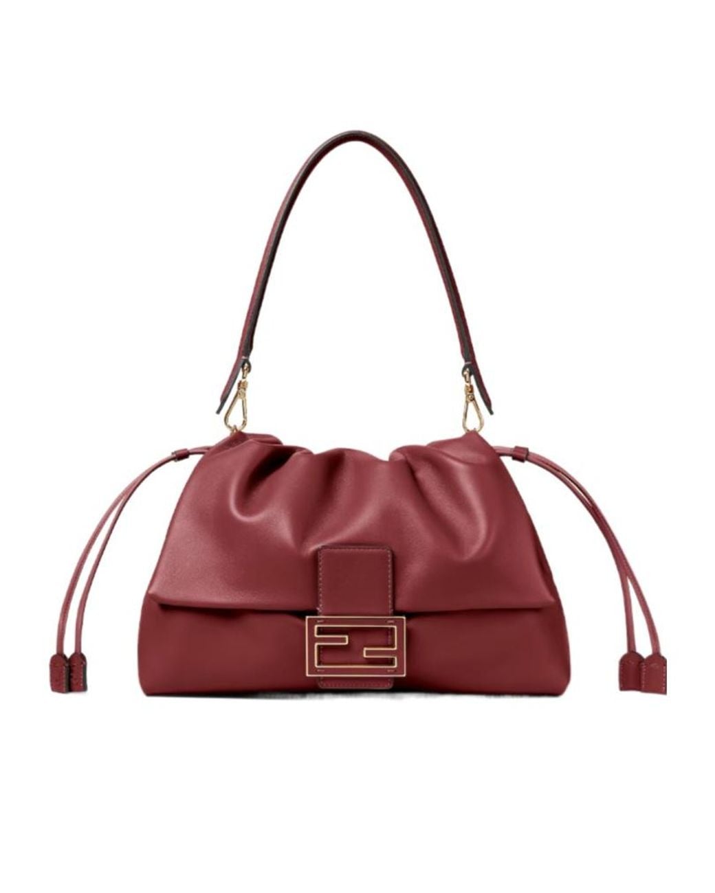 Fendi Red Mamma Baguette Large