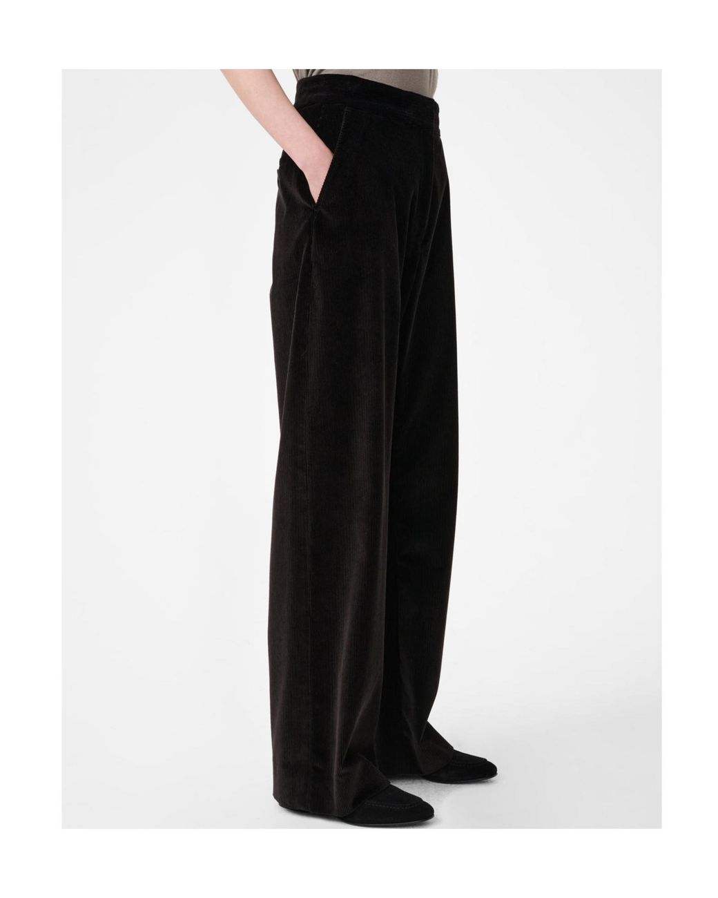Studio Nicholson Brown Grange Relaxed Pants