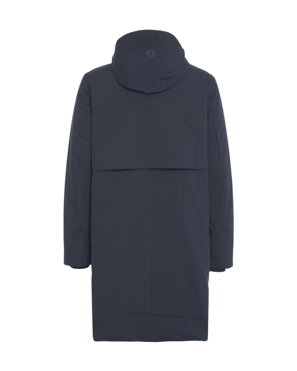 Save The Duck Blue Hooded Parker Coat for men