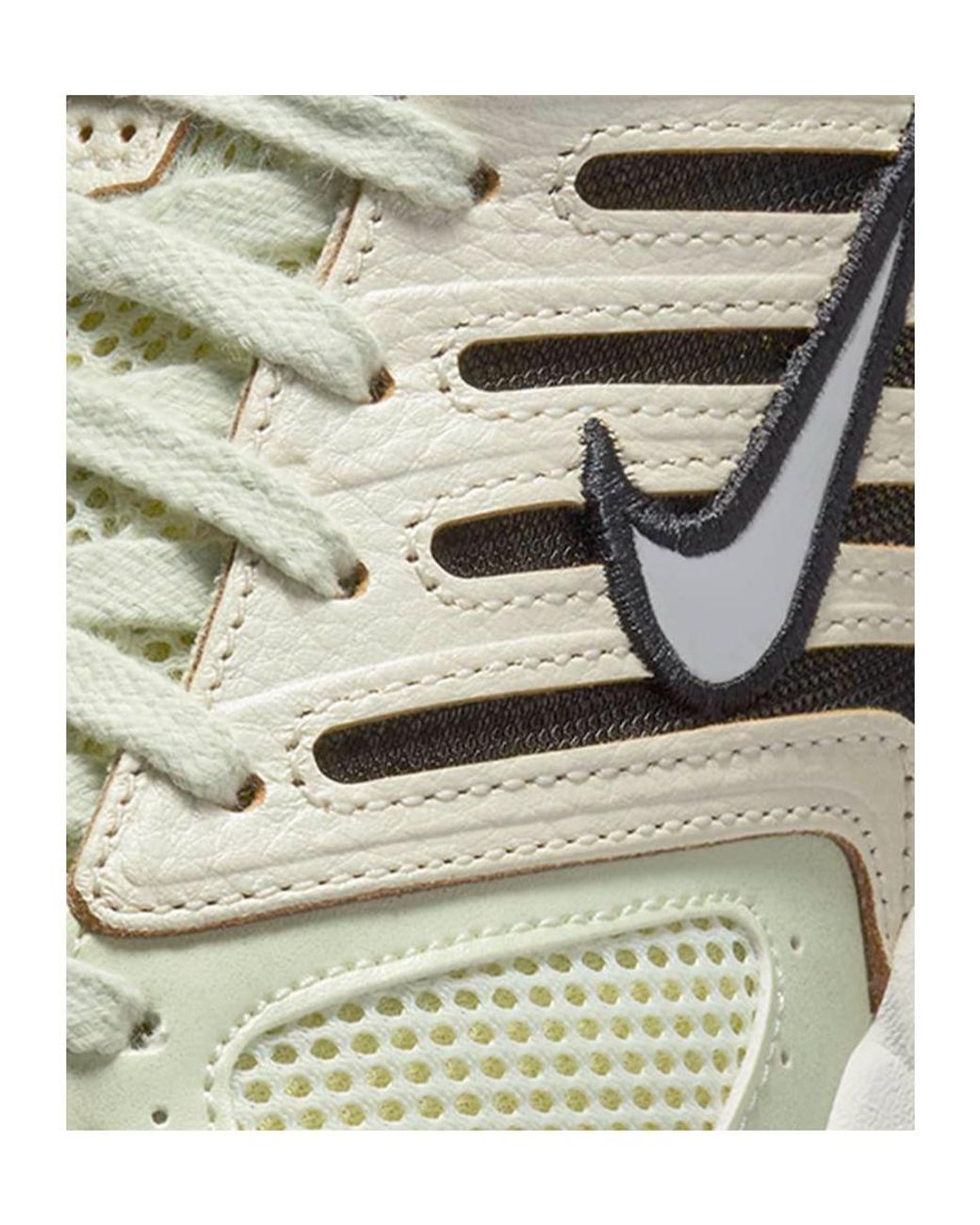 Nike Metallic Air Peg Mesh Lace-Up Sneskers