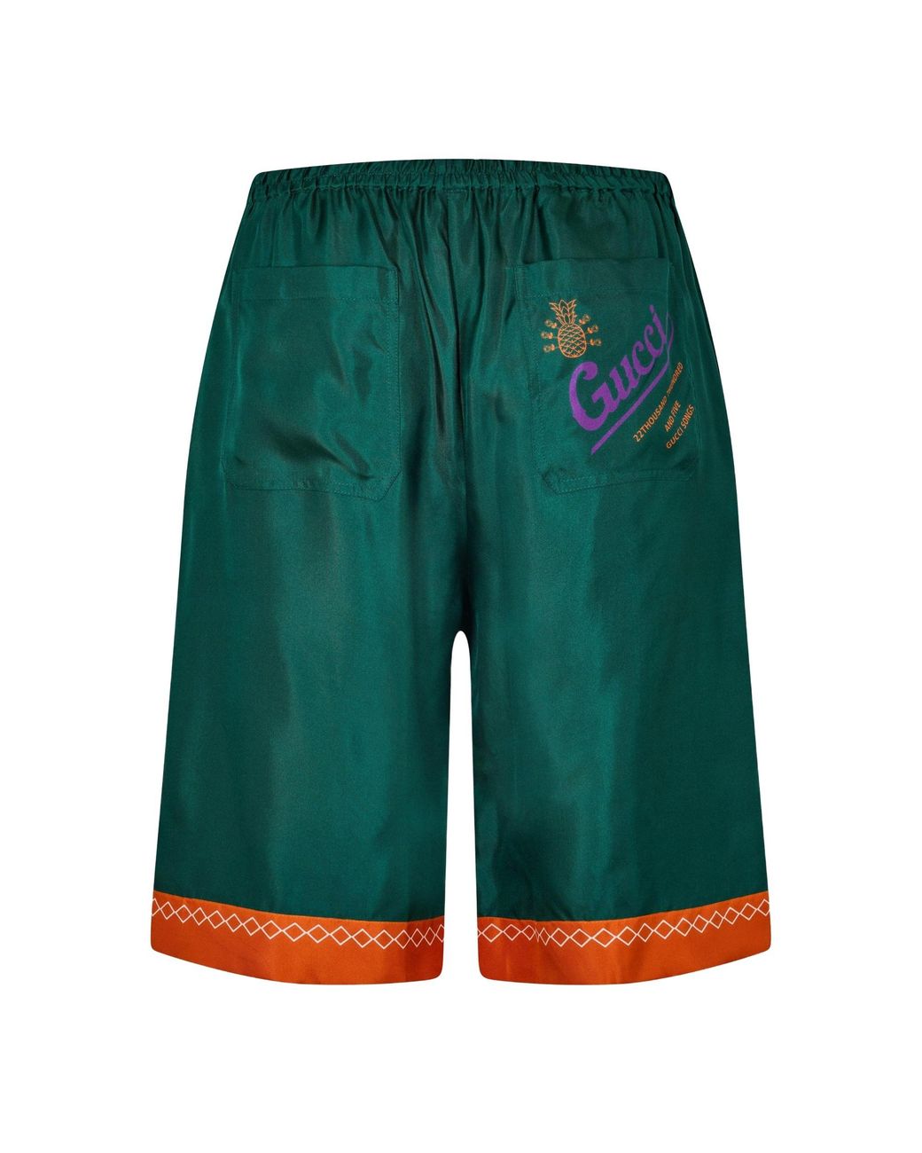 Gucci Green Sports Shorts for men