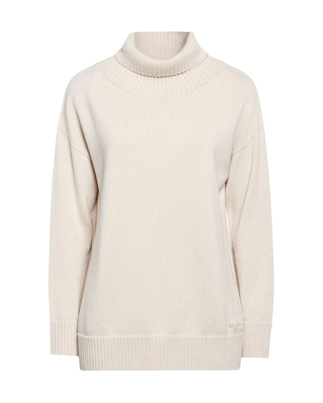Max Mara White Polo Necks