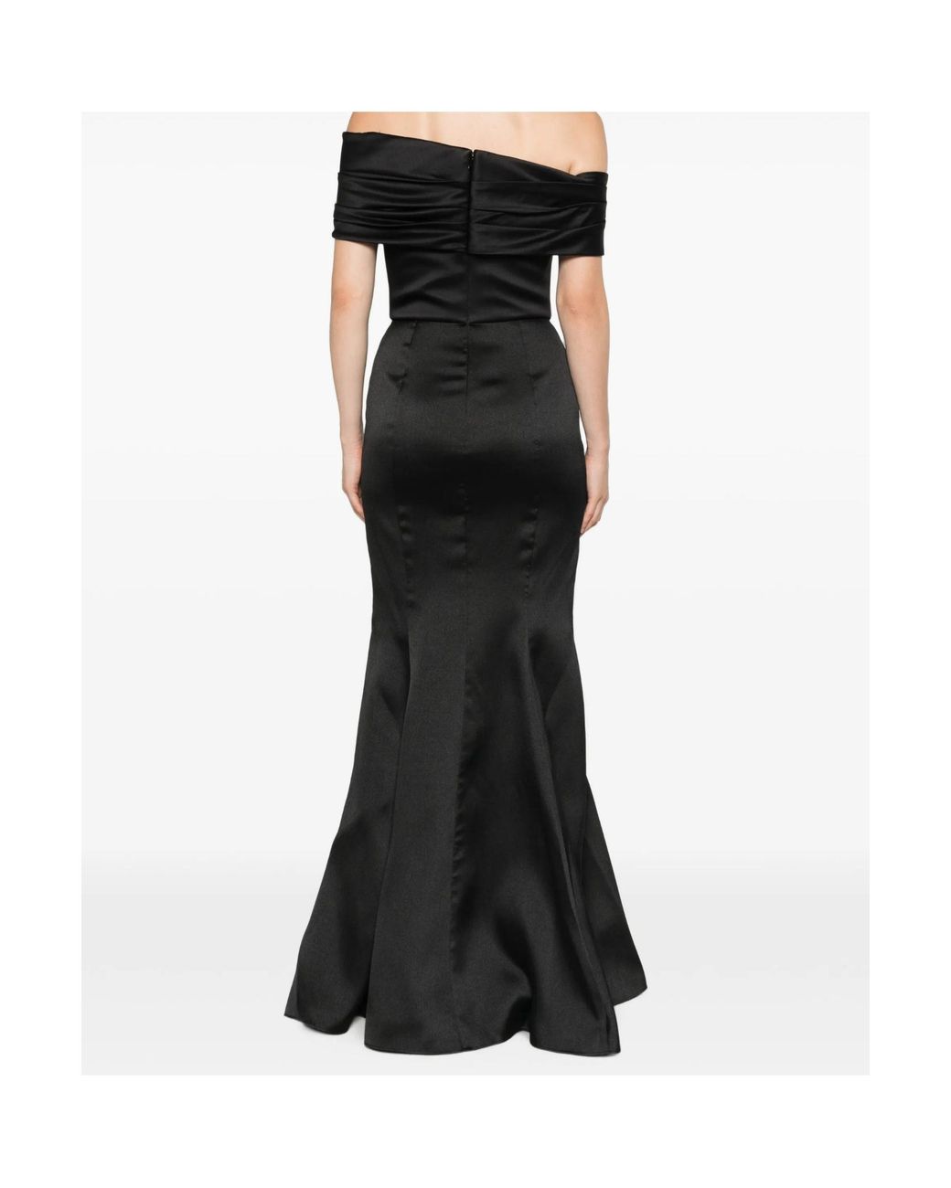 Solace London Black London The Alta Maxi Dress