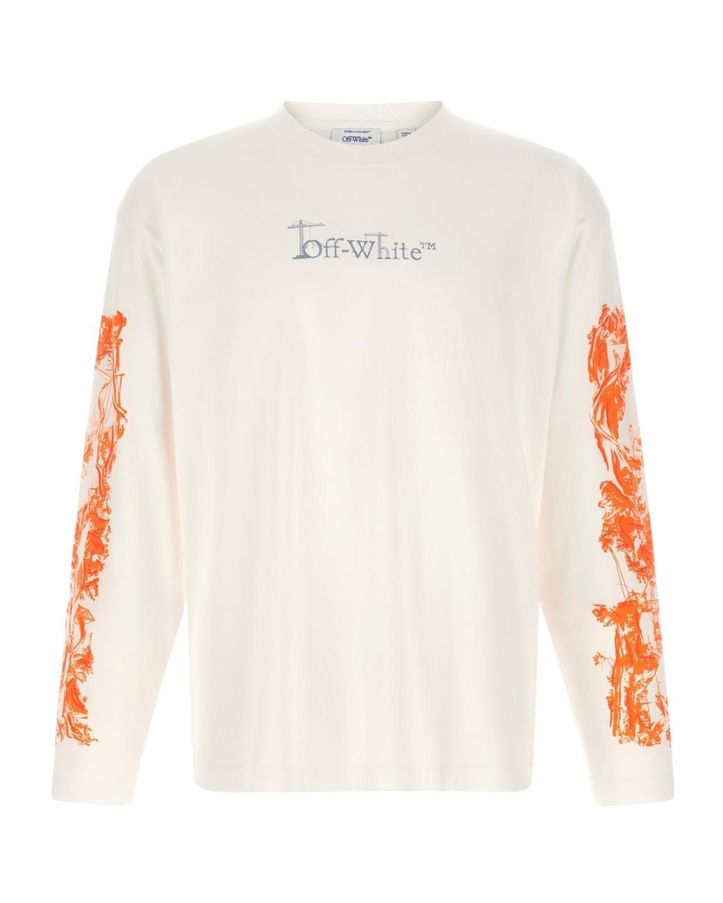 Off-White c/o Virgil Abloh White City Nature Skate Crewneck T-Shirt for men
