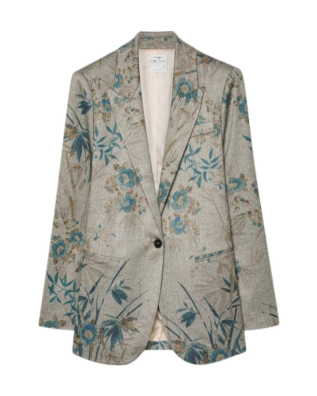 Forte_forte Gray Long-Sleeve Blazer