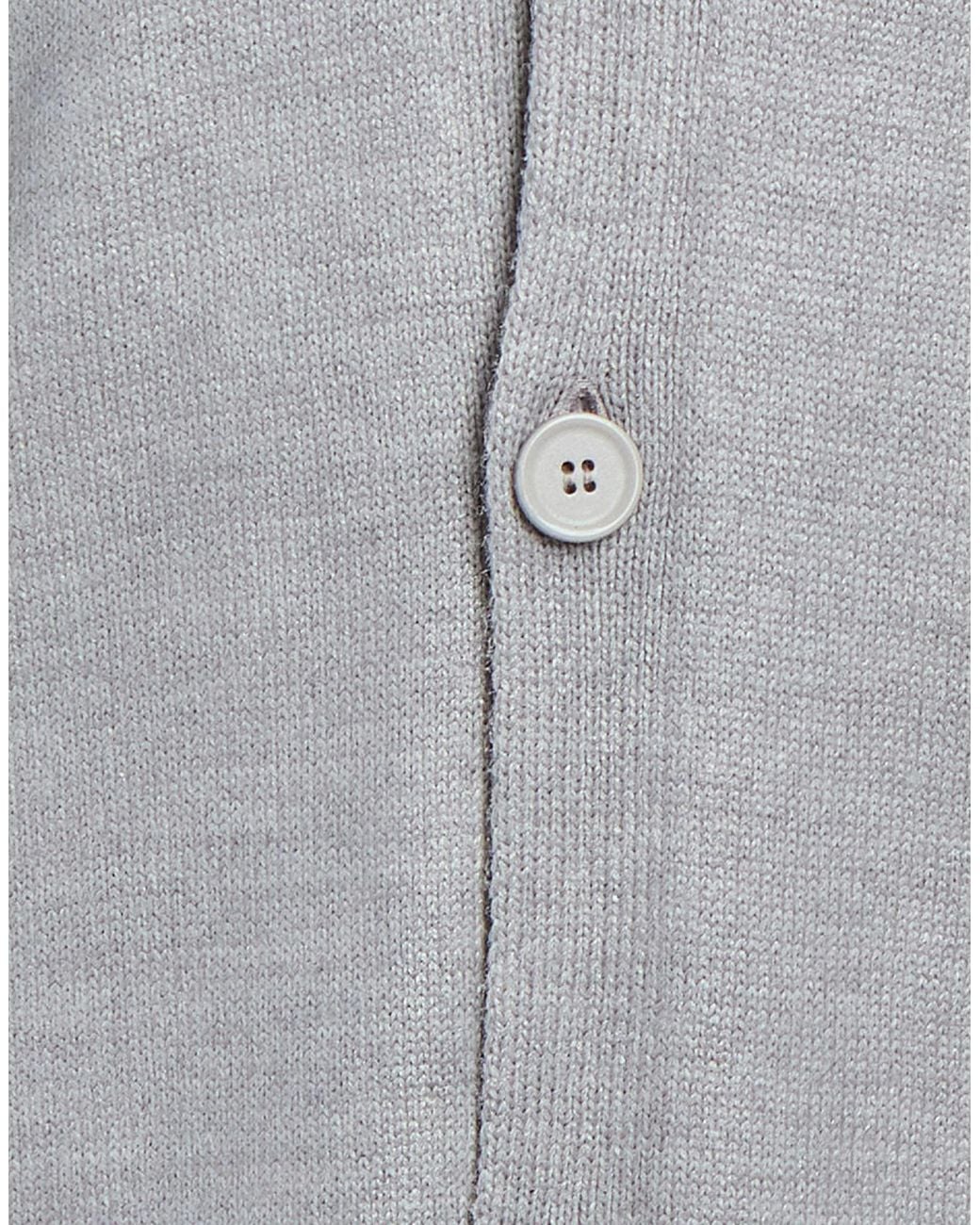 MM6 by Maison Margiela Gray Solid-Colored Medium-Thick Knitwear
