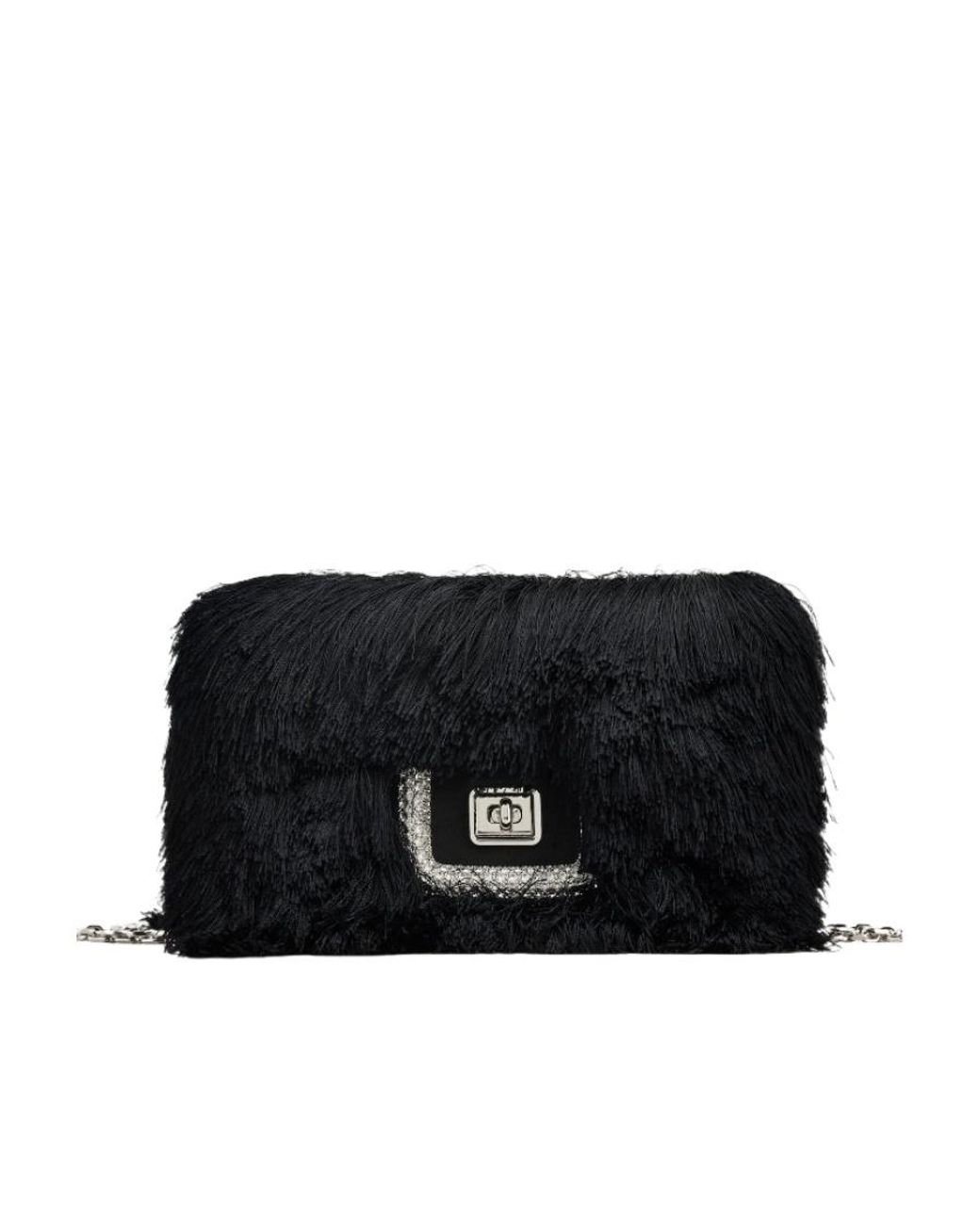 Roger Vivier Black Chain Shoulder Bag