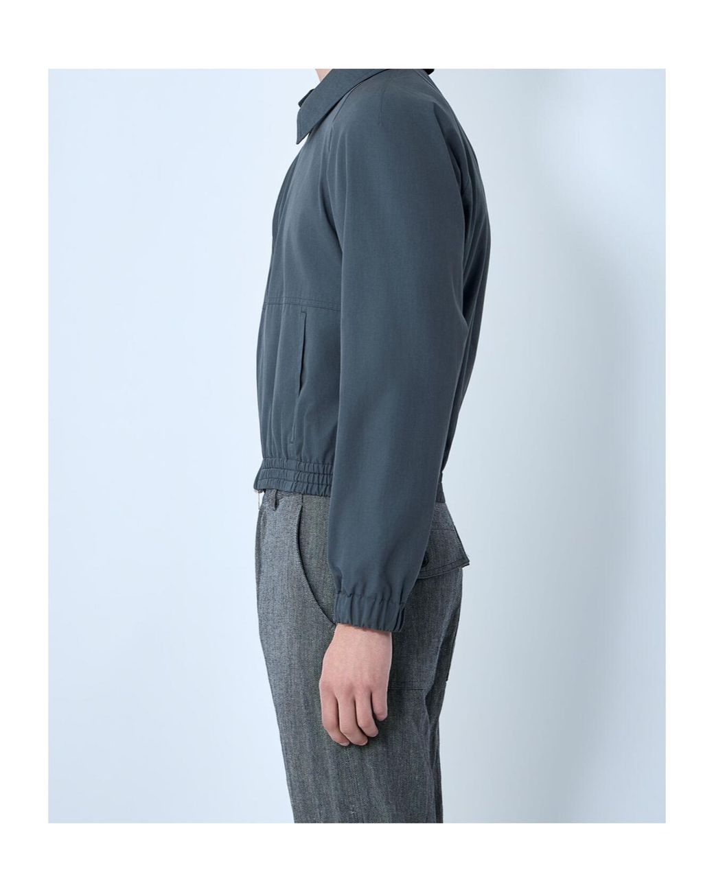 Dries Van Noten Blue Vinnys Reversible Bomber Jacket for men