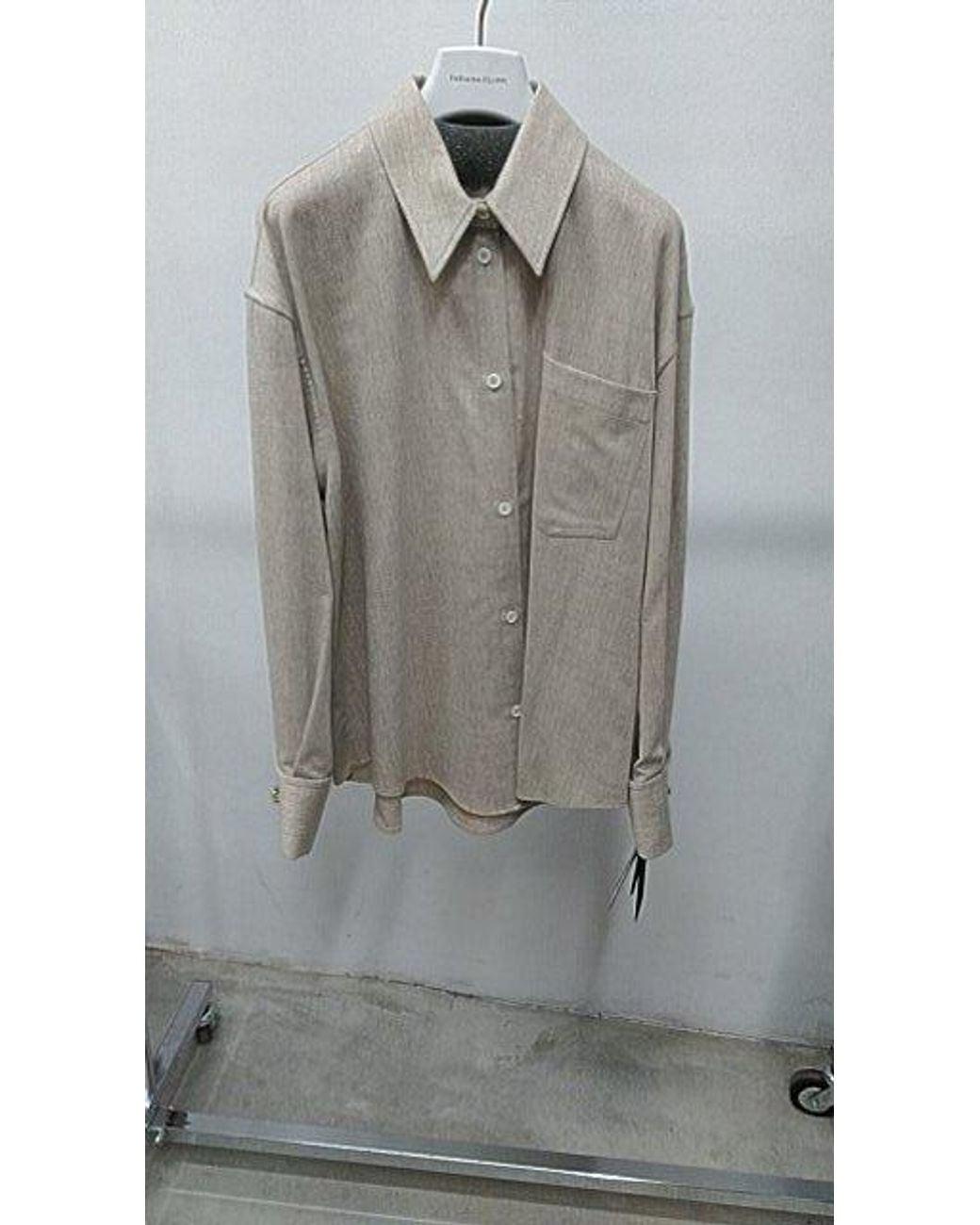 Fabiana Filippi Natural Long-Sleeved Shirt