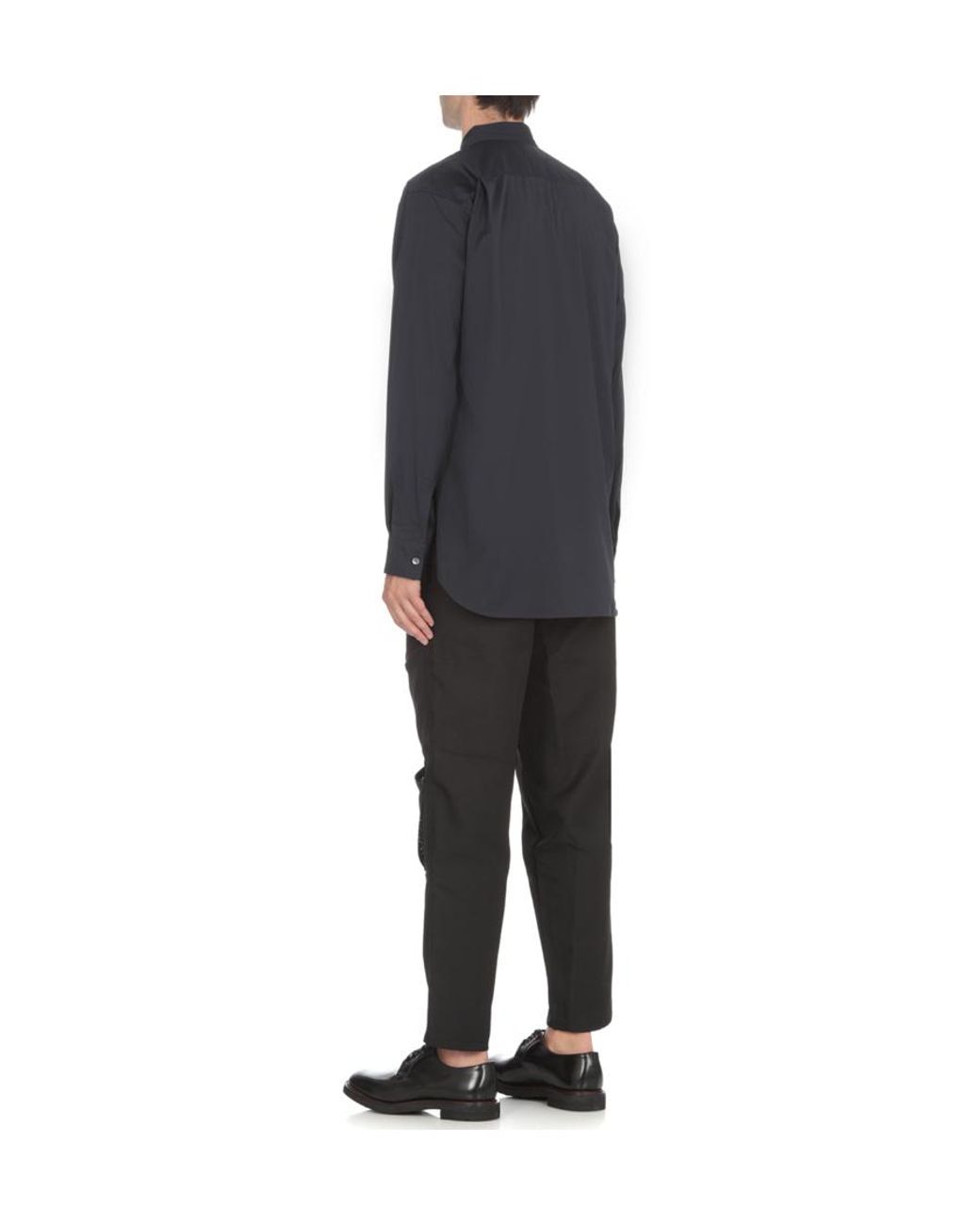 Comme des Garçons Blue Comme Des Garçons Shirt Long-Sleeved Shirt for men