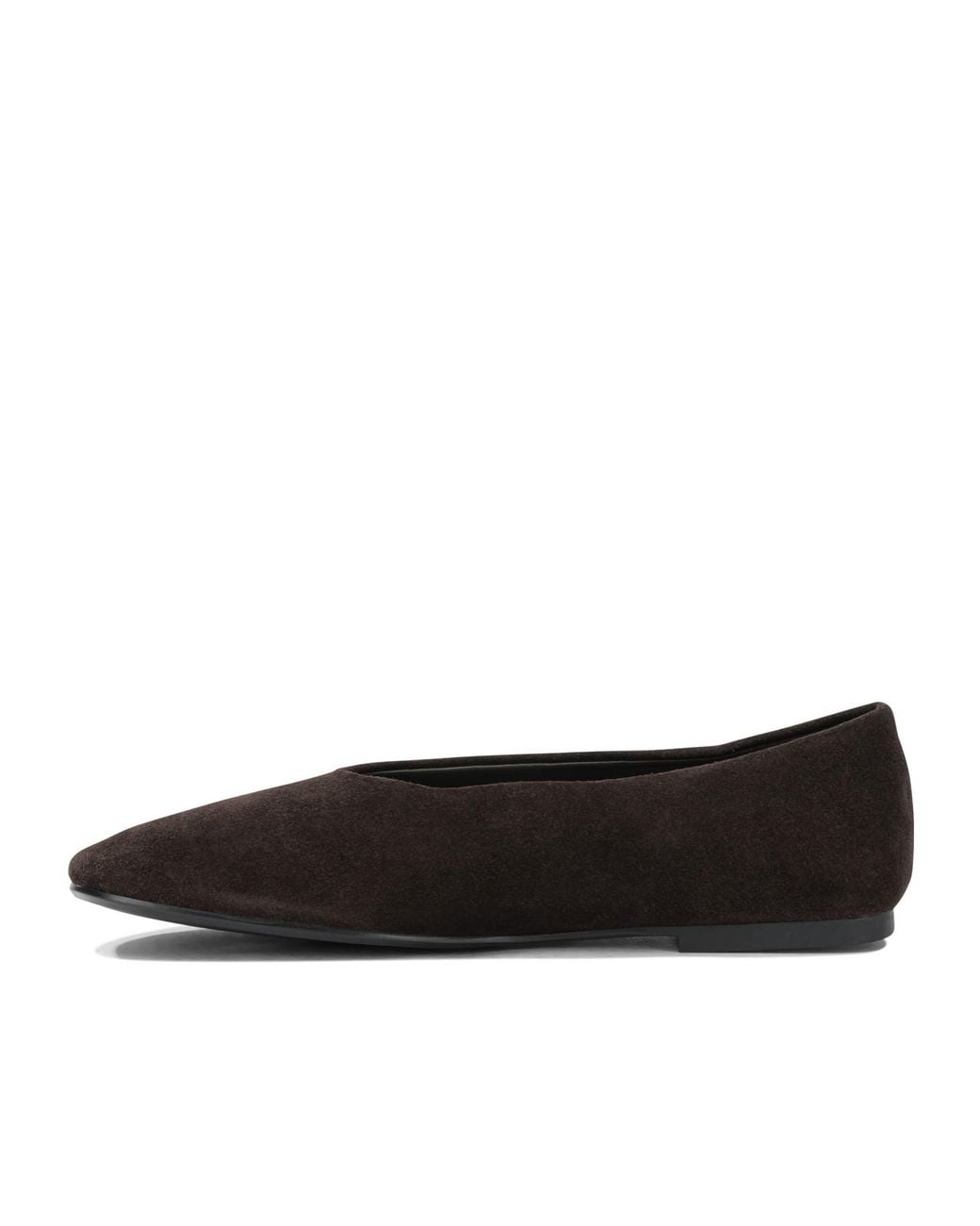 Strategia Black Low Ballet Flats