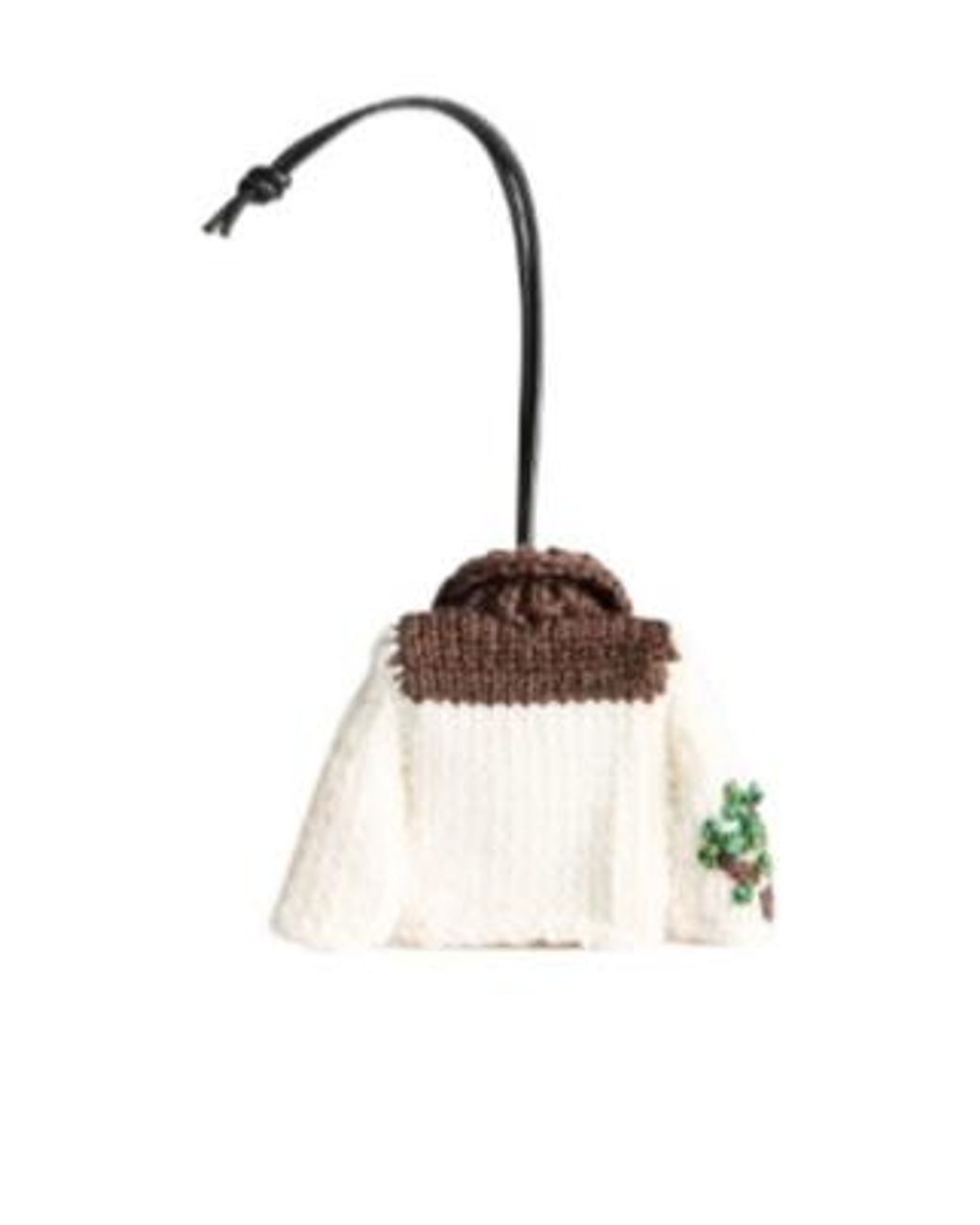 J.W. Anderson White Jw Anderson Knitted House Cardigan Charm for men