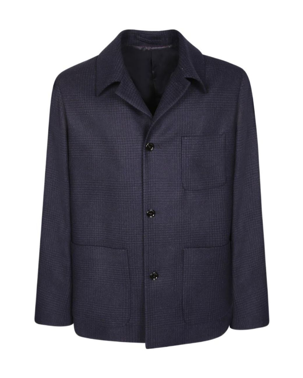 Lardini Blue Long-Sleeve Jacket for men