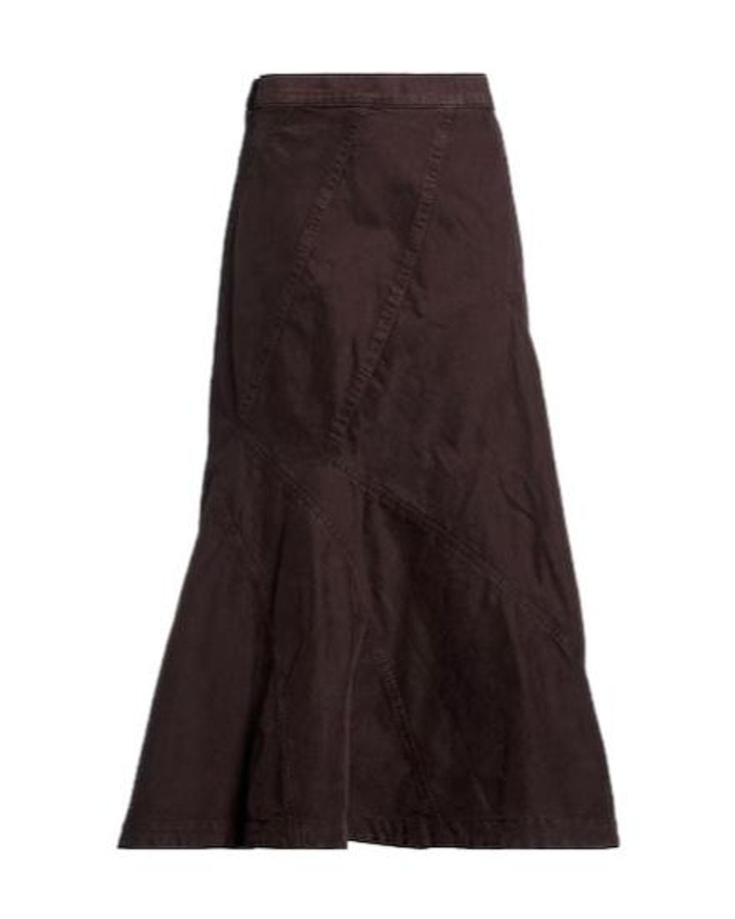 MAX&Co. Brown Denim Skirt