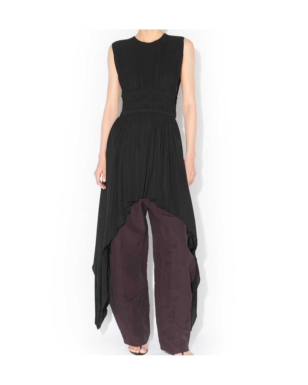 Alaïa Black Midi Deesse Noir