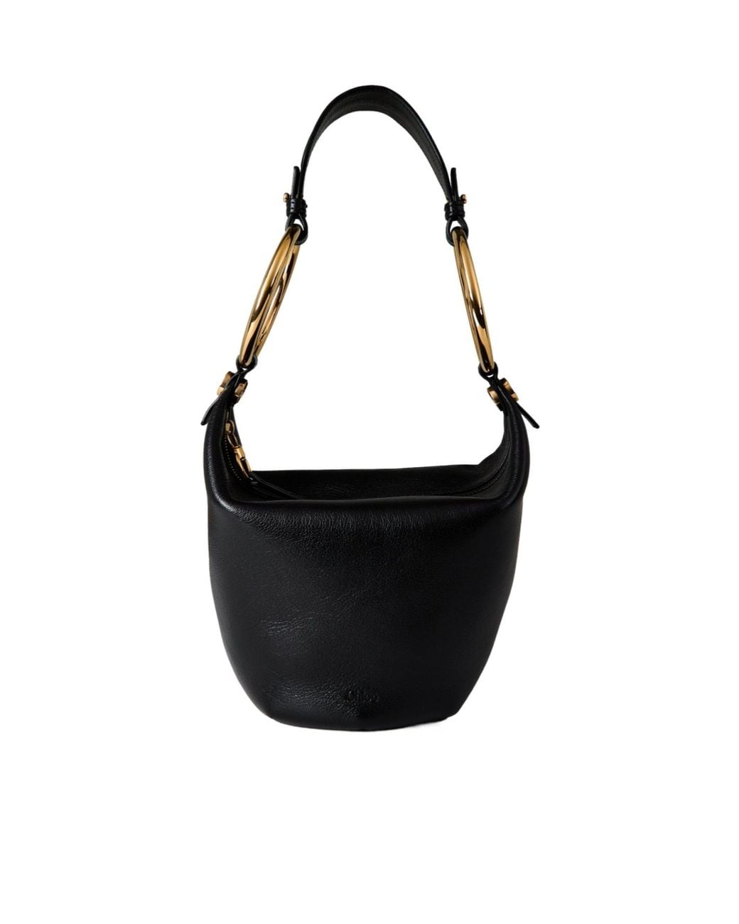 Chloé Black Single Shoulder Crossbody Bag