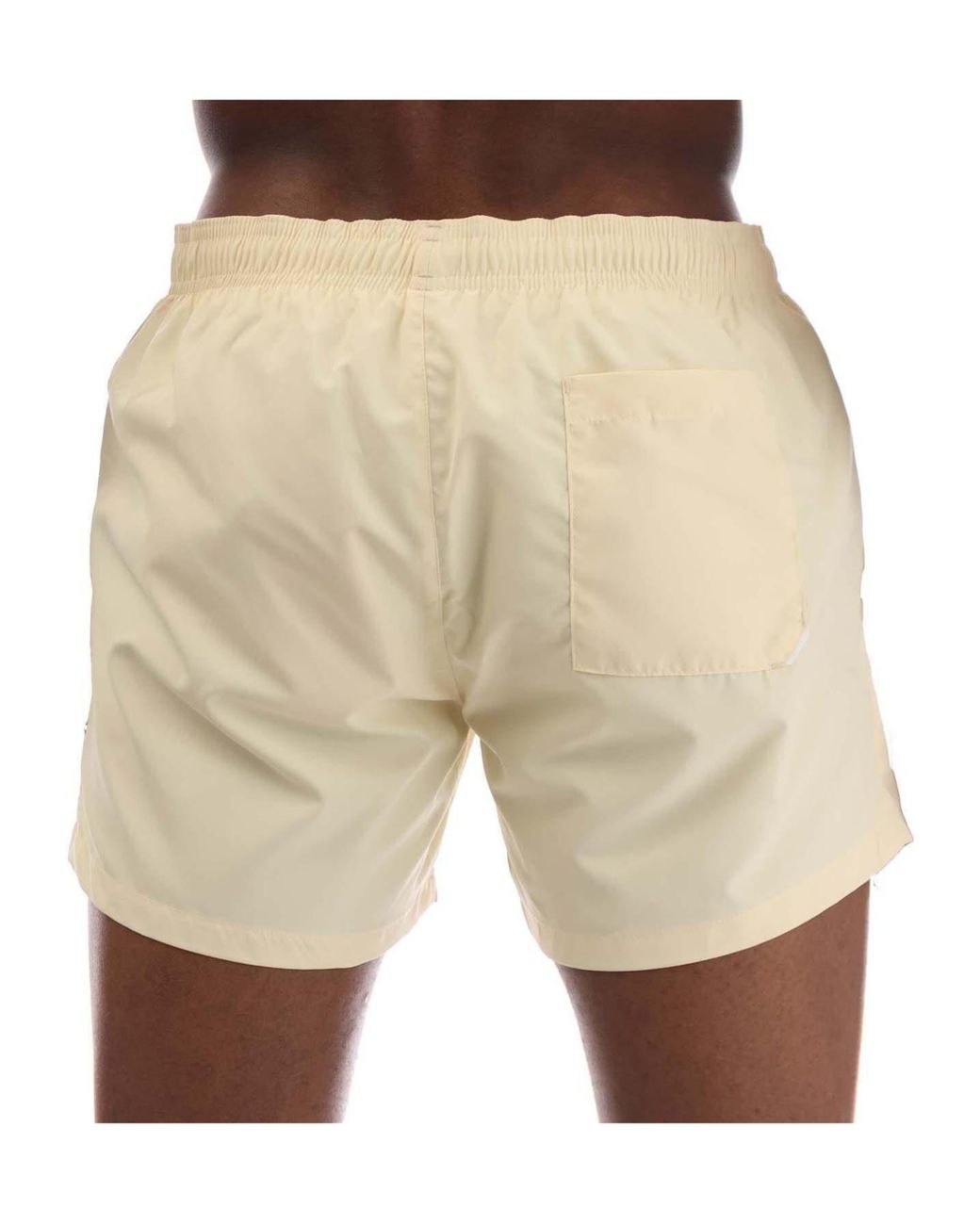Boss Natural Abas Logo Print Swim Shorts for men