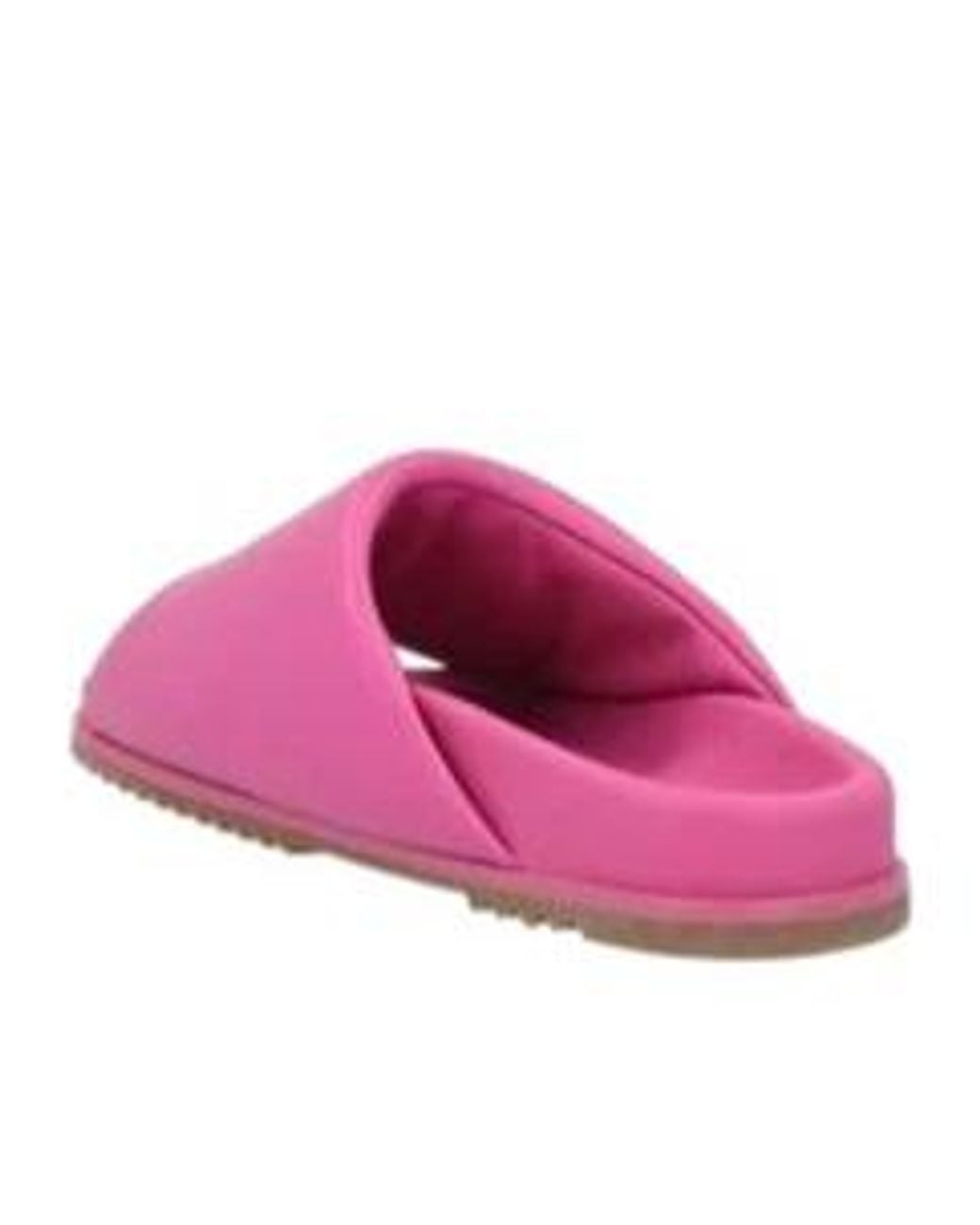 Rick Owens Pink Leather Flat Slippers