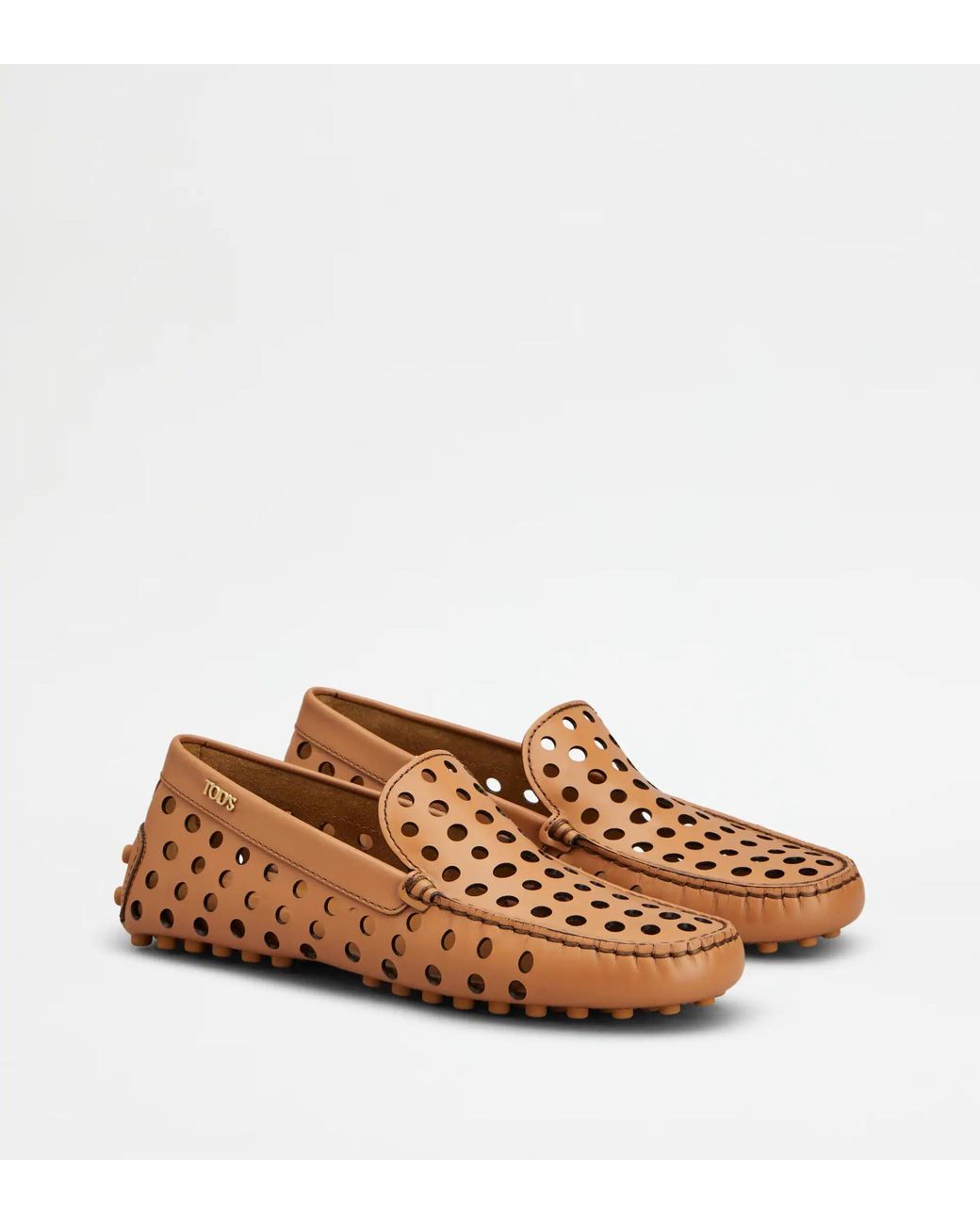 Tod's Brown Gommino Loafers