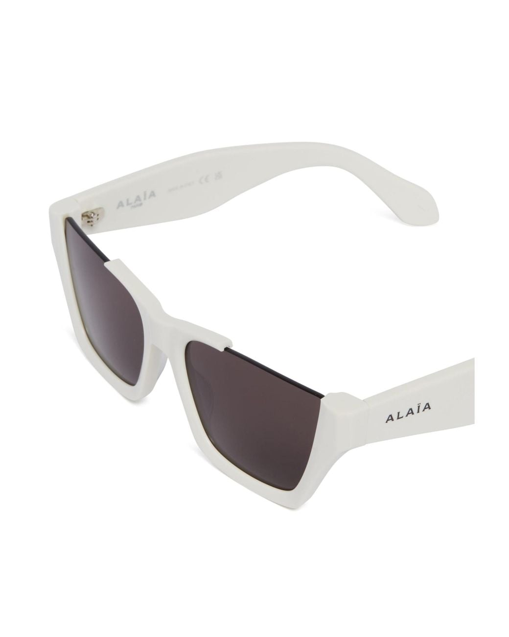 Alaïa Pink Alaïa Rectangular Frame Sunglasses