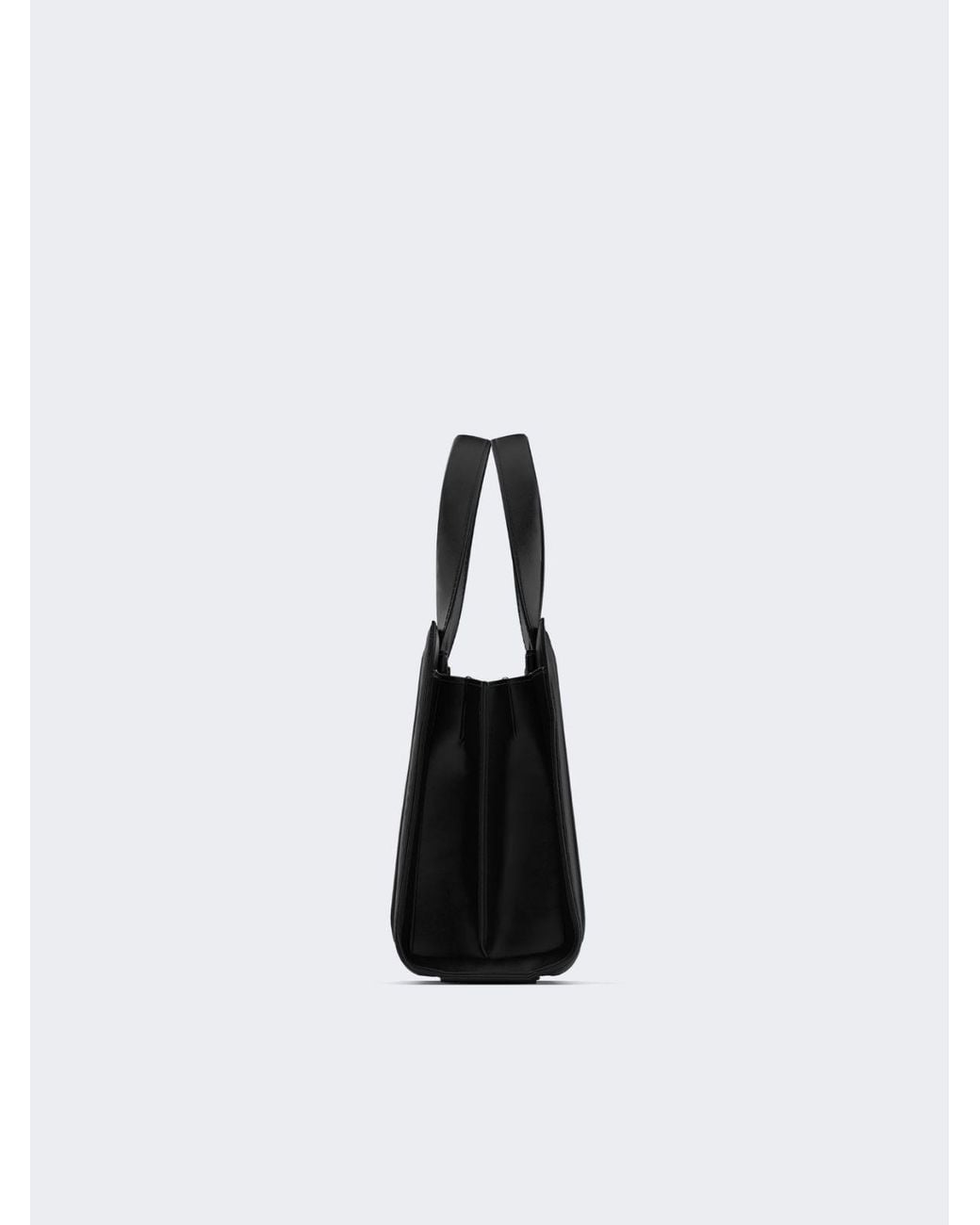 Max Mara Black Whitney Top Handle Bag