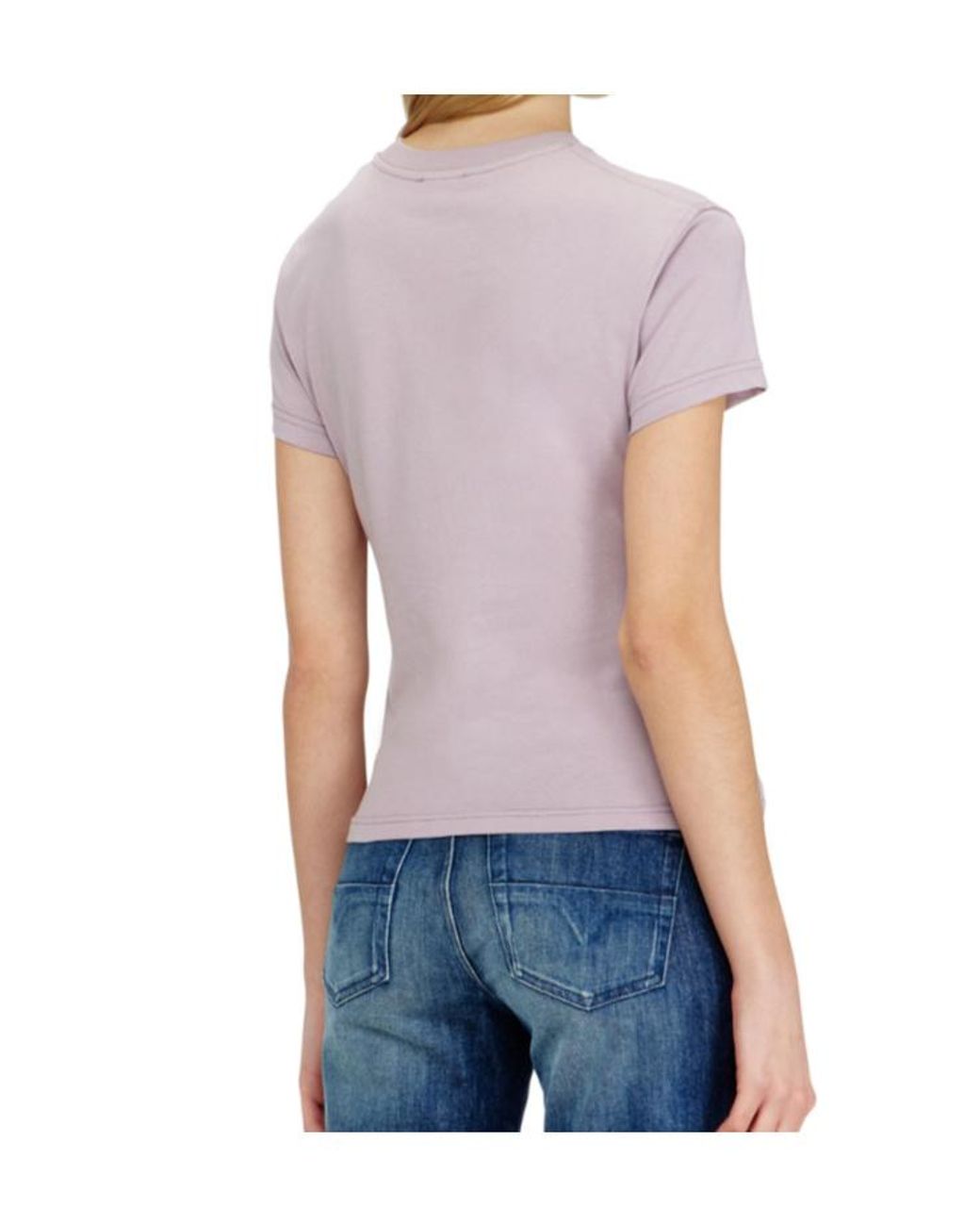 DIESEL Pink T-Ila-Aa3 Crewneck T-Shirt
