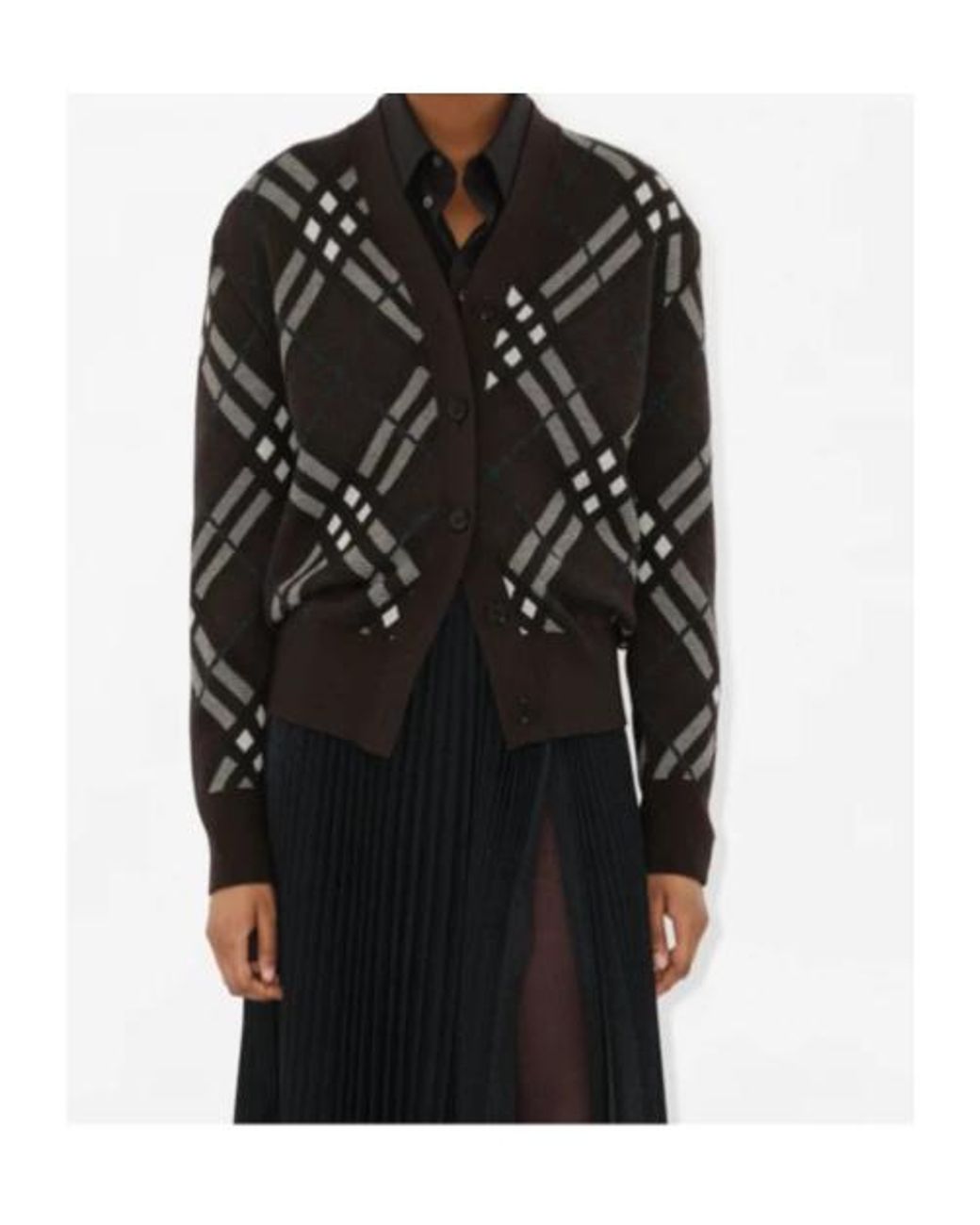 Burberry Black Cardigan