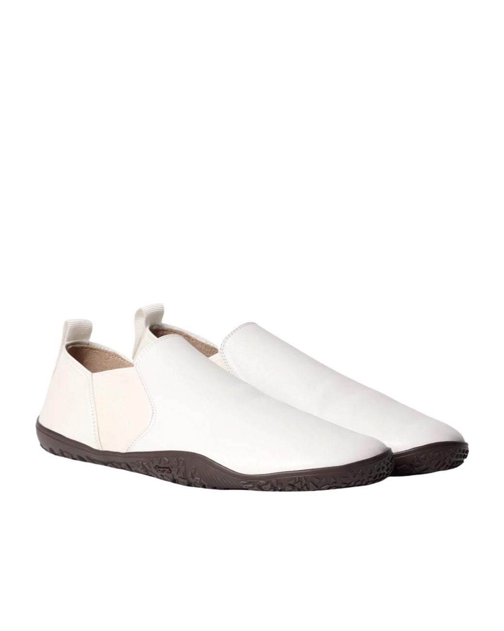Lemaire White Vibram Glove Slip-On Sneakers