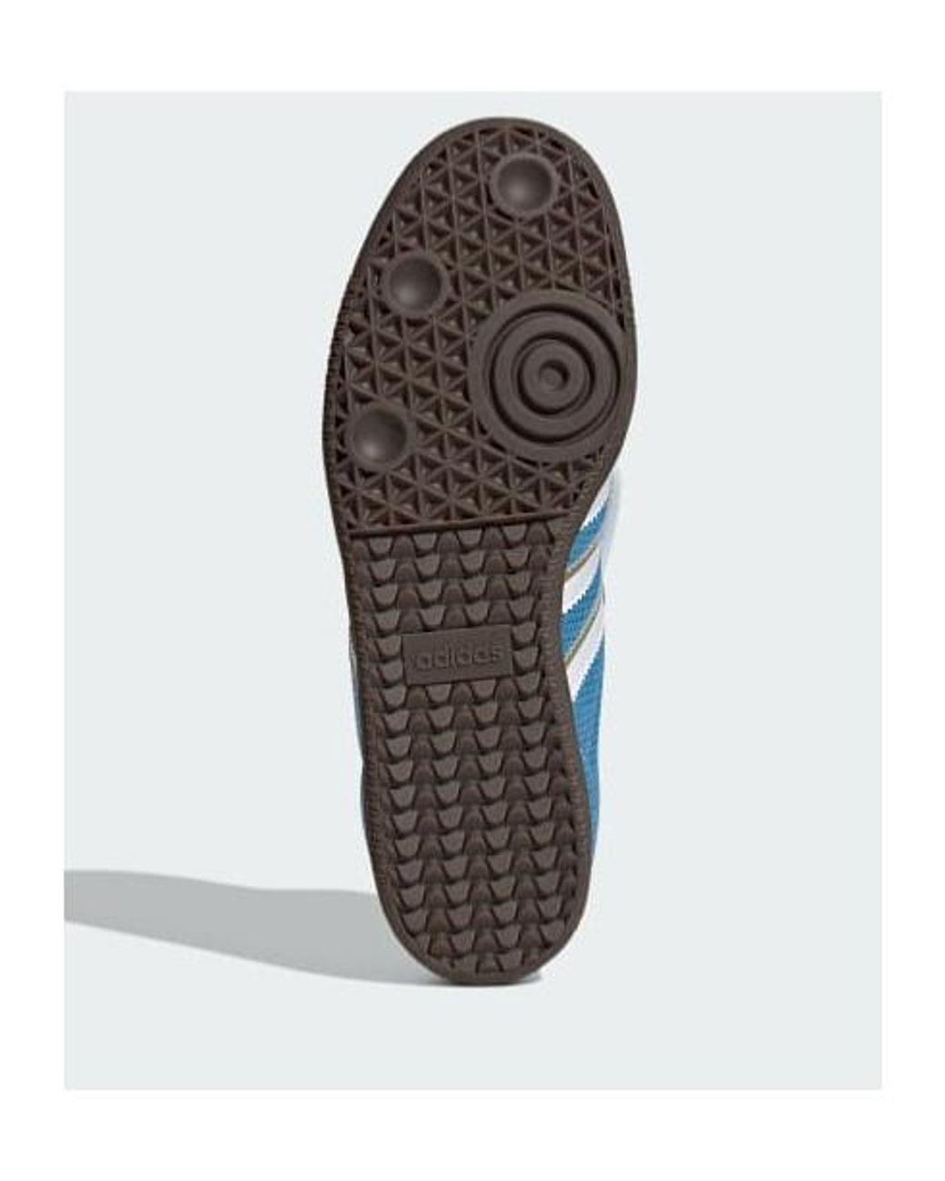 Adidas Originals Blue Samba Og Low-Top Sneakers