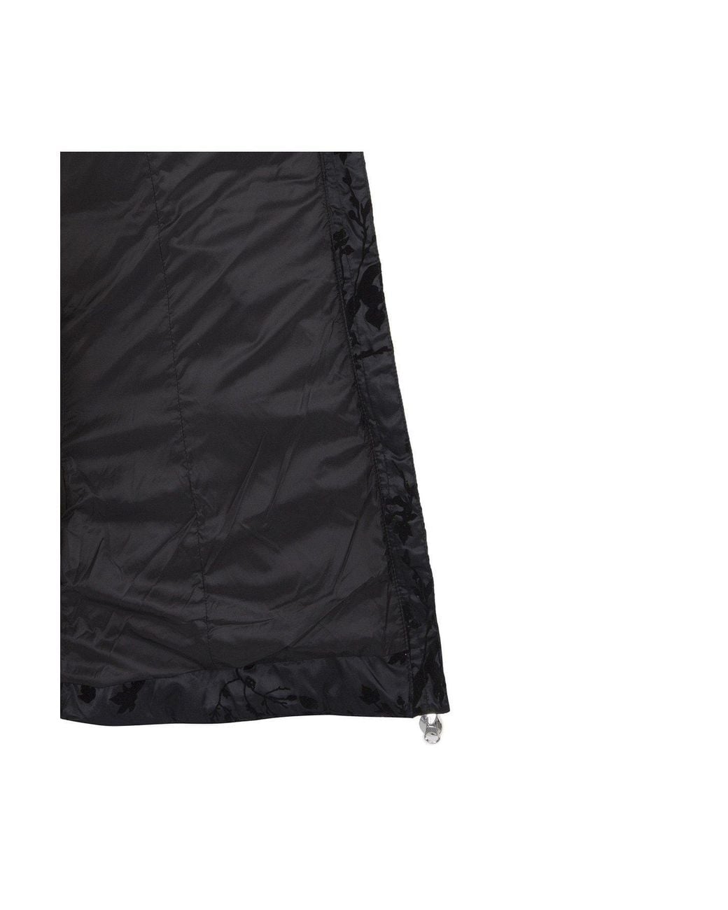 EA7 Black Logo Patch Down Jacket