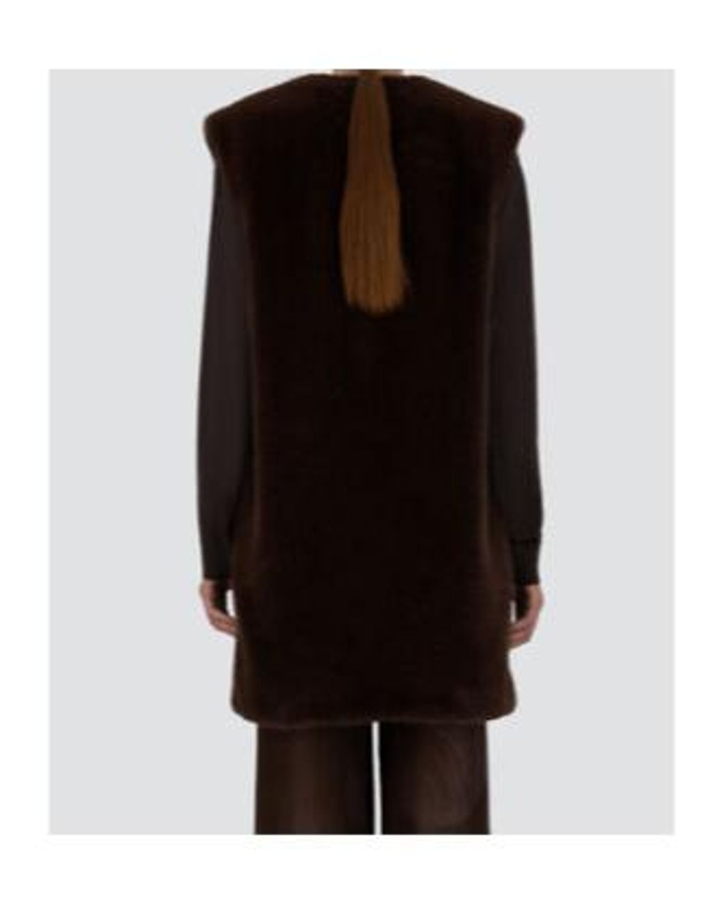 Herno Brown Concealed Fastened Gilet
