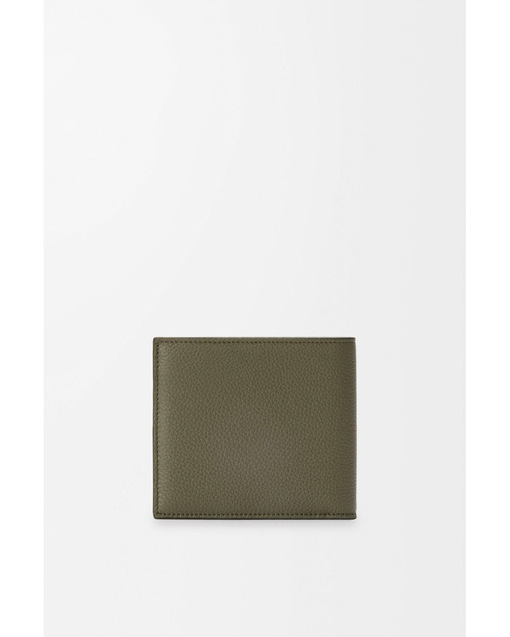Loewe Green Anagram Bifold Wallet for men