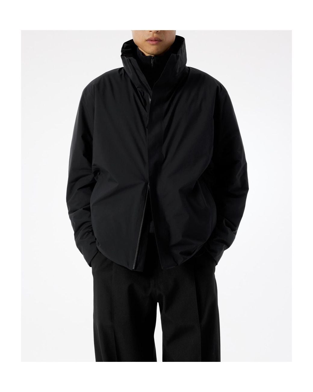 Veilance Black Euler Insulated Gore-Tex Jacket for men