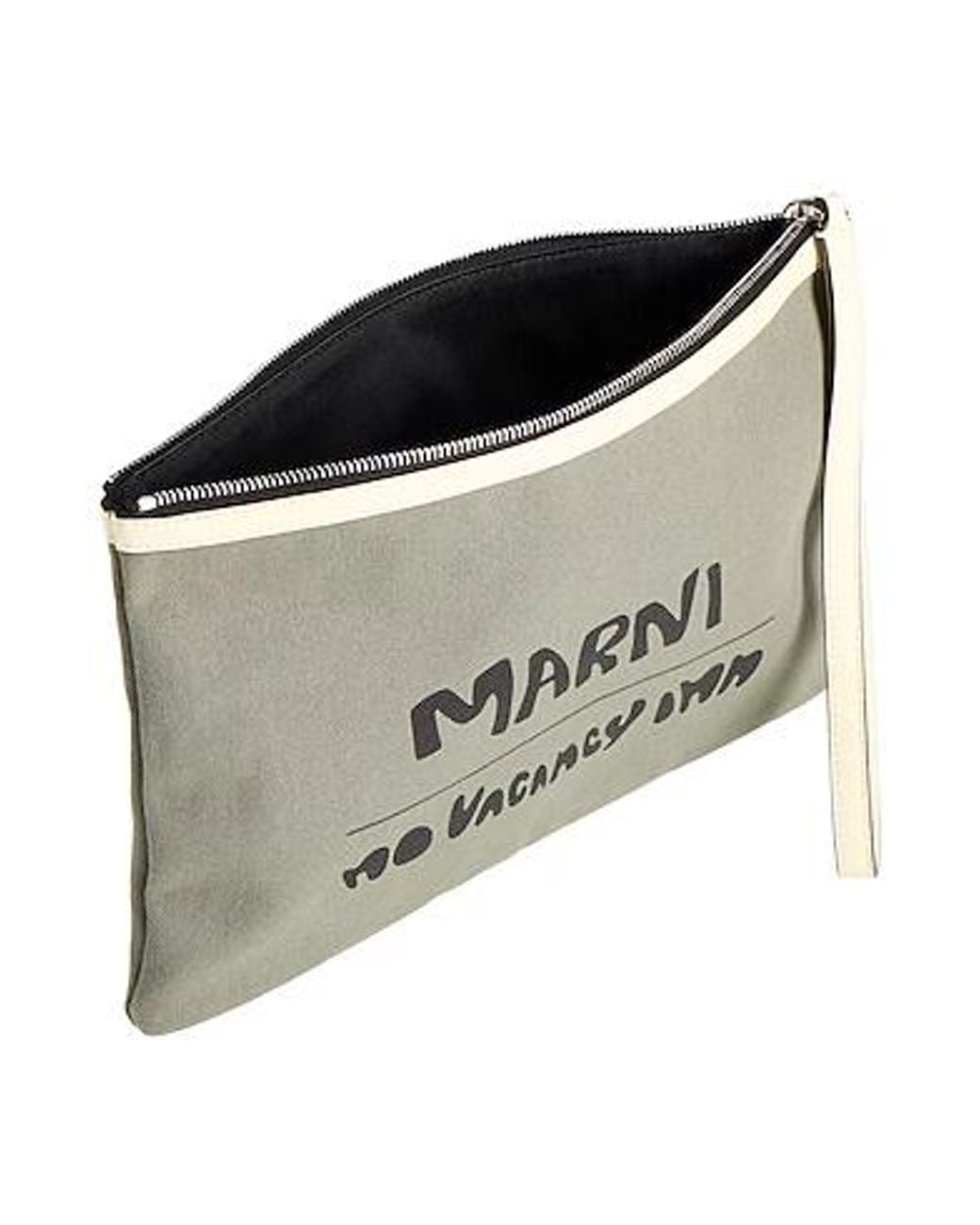 Marni Metallic Fashionable Versatile Handbag