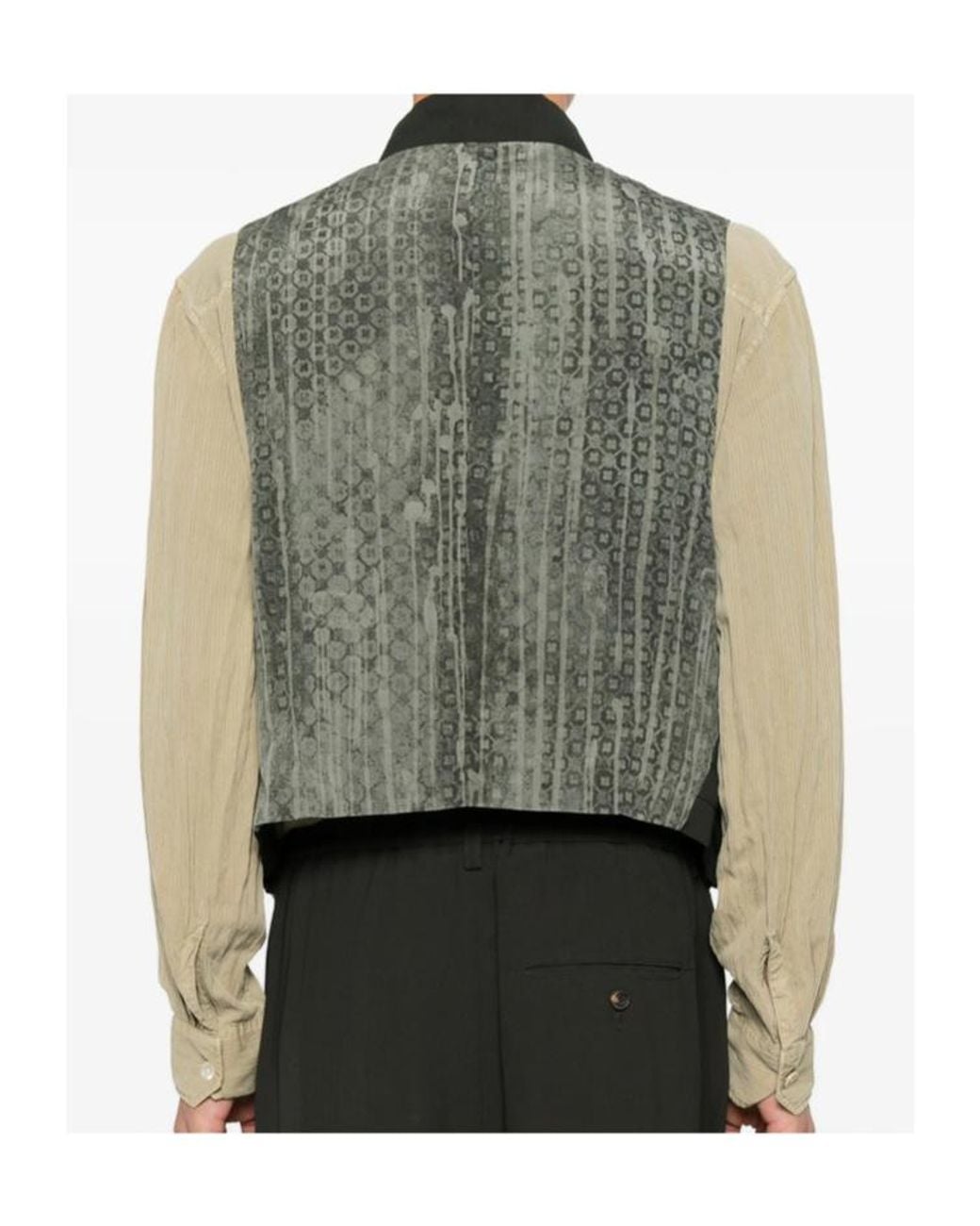 Ziggy Chen Black Classic Shawl Collar Gilet for men